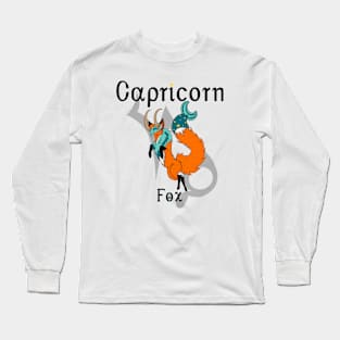 Capricorn Fox Long Sleeve T-Shirt